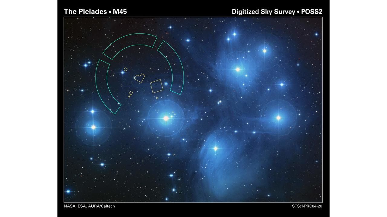 Hubble Refines Distance to the Pleiades Star Cluster